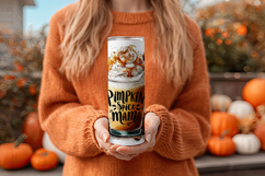 Pumpkin Spice Mama Tumbler Wrap, Sublimation Fall Tumbler 10 Product Image 4