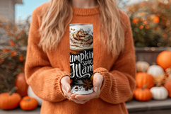 Pumpkin Spice Mama Tumbler Wrap, Sublimation Fall Tumbler 13 Product Image 4