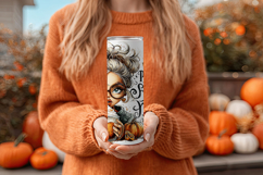 Pumpkin Spice Mama Tumbler Wrap, Sublimation Fall Tumbler 16 Product Image 4