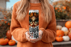 Pumpkin Spice Mama Tumbler Wrap, Sublimation Fall Tumbler 18 Product Image 4