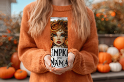 Pumpkin Spice Mama Tumbler Wrap, Sublimation Fall Tumbler 19 Product Image 4