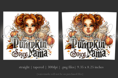 Pumpkin Spice Mama Tumbler Wrap, Sublimation Fall Tumbler 20 Product Image 3