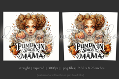 Pumpkin Spice Mama Tumbler Wrap, Sublimation Fall Tumbler 21 Product Image 3