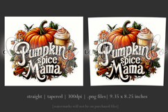Pumpkin Spice Mama Tumbler Wrap, Sublimation Fall Tumbler d5 Product Image 3