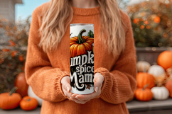 Pumpkin Spice Mama Tumbler Wrap, Sublimation Fall Tumbler d5 Product Image 4