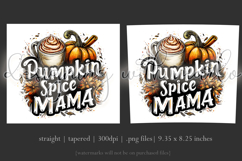 Pumpkin Spice Mama Tumbler Wrap, Sublimation Fall Tumbler d7 Product Image 3