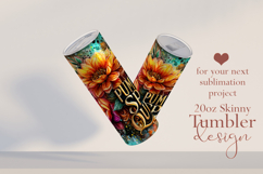 Pumpkin Spice Queen Tumbler Wrap, Sublimation Fall Tumbler 1 Product Image 2