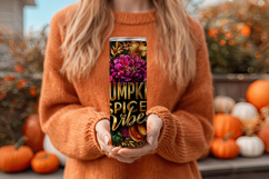 Pumpkin Spice Vibes Tumbler Wrap, Sublimation Fall Tumbler 3 Product Image 4
