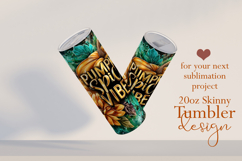 Pumpkin Spice Vibes Tumbler Wrap, Sublimation Fall Tumbler 8 Product Image 2