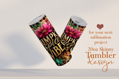 Pumpkin Spice Vibes Tumbler Wrap, Sublimation Fall Tumbler 9 Product Image 2