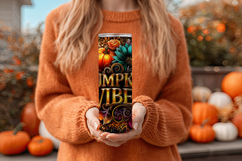 Pumpkin Vibes Tumbler Wrap, Sublimation Pumpkin Spice, w2 Product Image 4