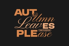 Autumn Typography Streetwear T-shirt Design Bundle Product Image 6