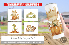 Tumbler Autumn Baby Dragons Product Image 1