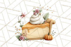 Autumn Baking Critters, Fall Clipart Png, Autumn Animals Product Image 3