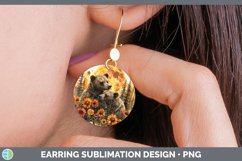 GorgeousAutumn Round Earrings design.