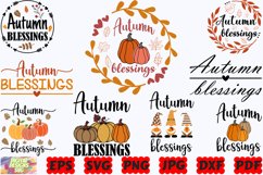 Autumn Blessings SVG | Autumn SVG | Blessings SVG | Fall SVG Product Image 2