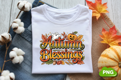 Autumn Blessings PNG | Fall PNG | Autumn PNG Product Image 2