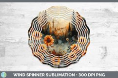 GorgeousAutumn Boho Wind Spinner design.