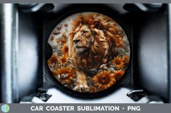 GorgeousAutumn Boho Car Coaster design.