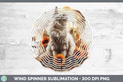 GorgeousAutumn Boho Wind Spinner design.