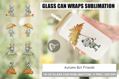 Glass Can Autumn Bot Friends Product Image 1