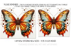 Autumn Tumbler Sublimation, Autumn Butterfly Tumbler, d10 Product Image 2
