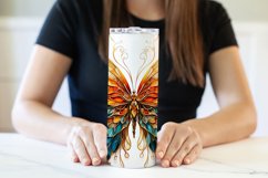 Autumn Tumbler Sublimation, Autumn Butterfly Tumbler, d11 Product Image 3