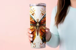 Autumn Tumbler Sublimation, Autumn Butterfly Tumbler, d2 Product Image 3
