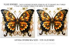 Autumn Tumbler Sublimation, Autumn Butterfly Tumbler, d4 Product Image 2
