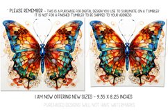 Autumn Tumbler Sublimation, Autumn Butterfly Tumbler, d5 Product Image 2