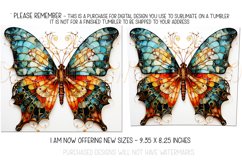 Autumn Tumbler Sublimation, Autumn Butterfly Tumbler, d6 Product Image 2