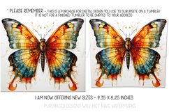 Autumn Tumbler Sublimation, Autumn Butterfly Tumbler, d8 Product Image 2