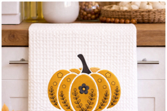 Pumpkin Embroidery Design Fall Product Image 5