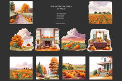 GlamArtZhanna, Autumn clipart, Autumn clip art, Fall clipart, Fall clip art, Pumpkins clipart, Pumpkins images, Bright autumn png, pumpkin patches png, Autumn farm clipart, pumpkin patch image,  Autumn Harvest png, Fall Graphics, Fall Festival png