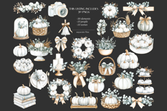 GlamArtZhanna, Autumn clipart, Autumn clip art, Neutral Autumn png, Autumn illustrations, Pumpkin clipart, Pumpkin clip art, White Pumpkins image, Pumpkin illustrations, Elegant Autumn PNG, Fall Graphics, Pumpkin Graphics, Autumn home png, Elegant Fall Cl