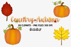 Autumn Fall Clip Arts, thanksgiving illustrations, graphics Product Image 1