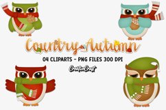 Autumn Fall Clip Arts, thanksgiving illustrations, graphics Product Image 1