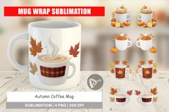 Mug Wrap Design Autumn Coffee Mug Product Image 1