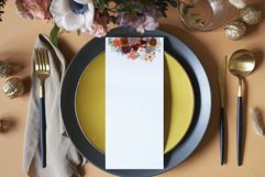 Autumn colors floral golden frames and bouquets graphics. Product Image 13