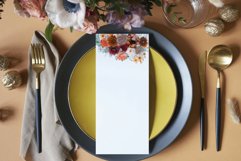 Autumn colors floral silver frames and bouquets graphics. Product Image 8