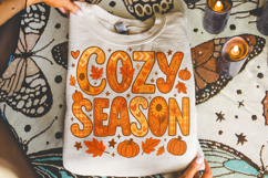 Cozy Season Png, Fall Vibes PNG, Fall PNG, Autumn Png, Cozy Product Image 1