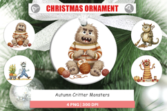 Ornament Autumn Critter Monsters Product Image 1