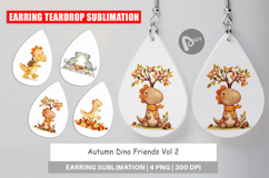 Earring Autumn Dino Friends Product Image 1