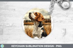GorgeousAutumn Dogs Keychain design.