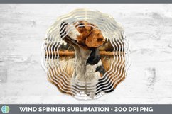 GorgeousAutumn Dogs Wind Spinner design.