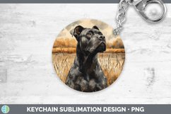 GorgeousAutumn Dogs Keychain design.