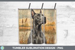GorgeousAutumn Dogs Tumbler design.