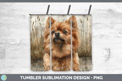 GorgeousAutumn Dogs Tumbler design.