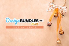 Autumn Decor with Bells Flat Lay Photo Product Image 1