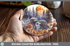 GorgeousAutumn Round Coaster design.